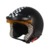 Casco Jet Black Pepita Nero Opaco