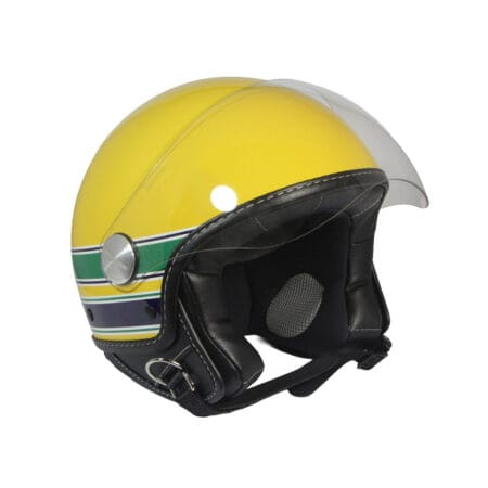 Casco Jet Brazil Giallo