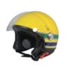 Casco Jet Brazil Giallo