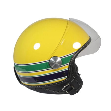 Casco Jet Brazil Giallo