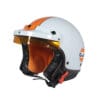 Casco Jet Gulf Light Blue Frontino