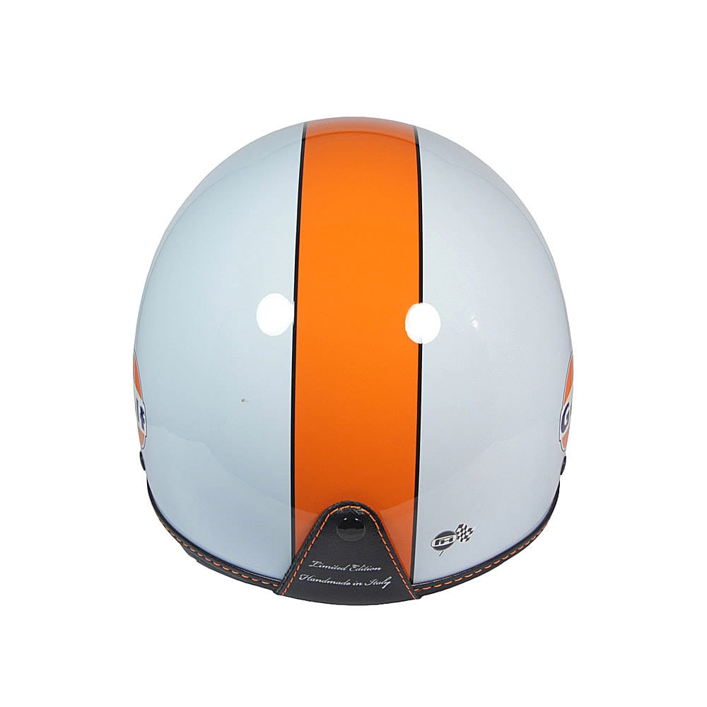 Casco Jet Gulf Light Blue Frontino