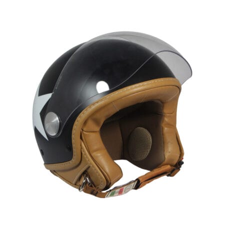 Casco Jet Black Sky Nero Opaco