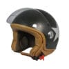 Casco Jet Oliva Stella Bianca