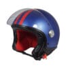 Casco Jet St.Tropez Tribute Blu Elettrico Opaco