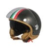 Casco Jet Tricolore Verde Oliva
